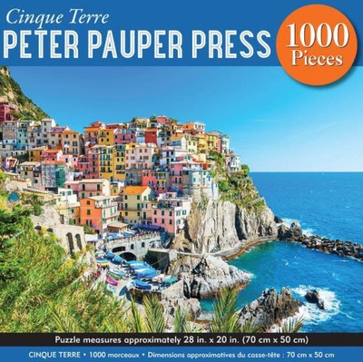 Cinque Terre 1000 Teile Puzzle von Peter Pauper Press Inc