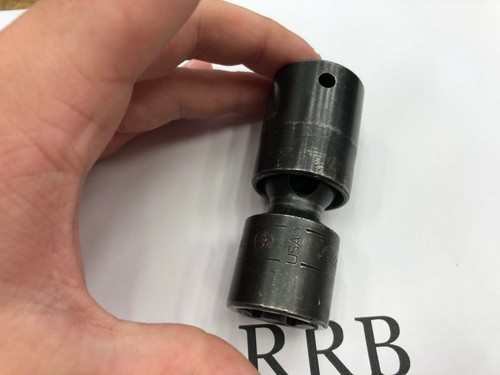 Snap-on Tools USA 2017 1/2" Drv 3/4" SAE 6 Point Impact Swivel Socket IPL24C OS1 - Picture 7 of 7