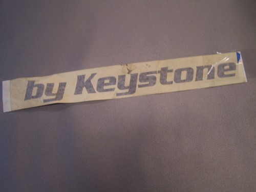 BY KEYSTONE LOGO 14 1/4" - Picture 1 of 2