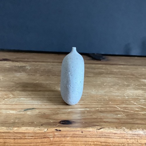 Mitsuru Koga Japanese Modernist Sea Stone Vase Miniature Carved Sculpture w/ Box - Imagen 3 de 10