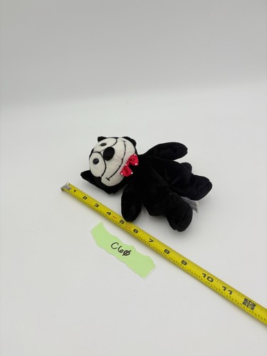Vintage Felix the Cat Plush Bean Bag Toy Stuffed Floppy A&A 8" - Picture 9 of 9
