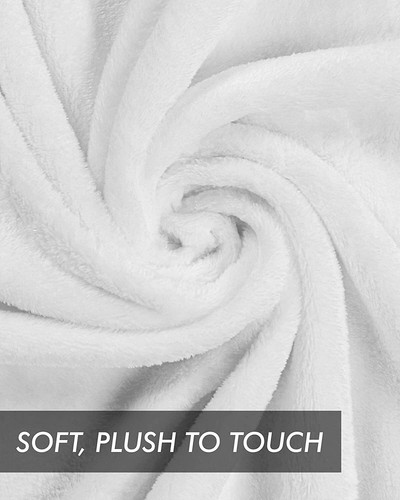 Fleece Blanket 300GSM Luxury Bed Blanket Anti-Static Fuzzy Soft Utopia Bedding - Picture 29 of 170