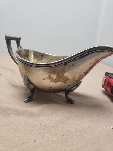 (2) Vintage silver plated sauce boats - Picture 8 of 11