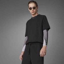 adidas Blue Version Logo Printed T-Shirt HD4789 Black Various Sizes New Original