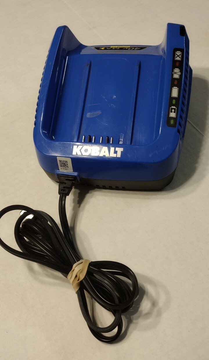Kobalt 40V Max 40 Volt Model KRC 6006 Lithium ion Battery Charger
