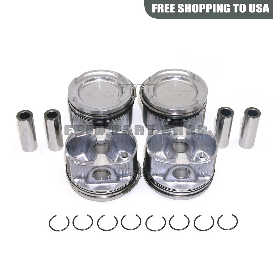 Juego de pistones y anillos de motor STD para Mercedes-Benz C300 E300 W205 W213 M264 2.0 Foto 3 de 4