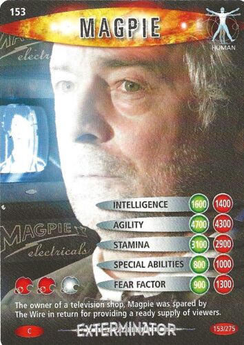 EXTERMINATOR DOCTOR WHO BATTLES IN TIME BASE / BASIC CARDS CHOOSE - Picture 154 of 274