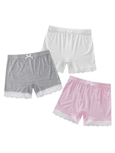 Kids Girls Shorts Bow 3Pcs/Set Swimming Trunk Underwear Beach Panties Summer - Picture 21 of 125