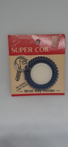 Vtg 1985 Super Coil INC Wrist Key Holder Made In USA- New In Package