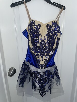 Blue Ballet/pointe Variation Costume Adult Small