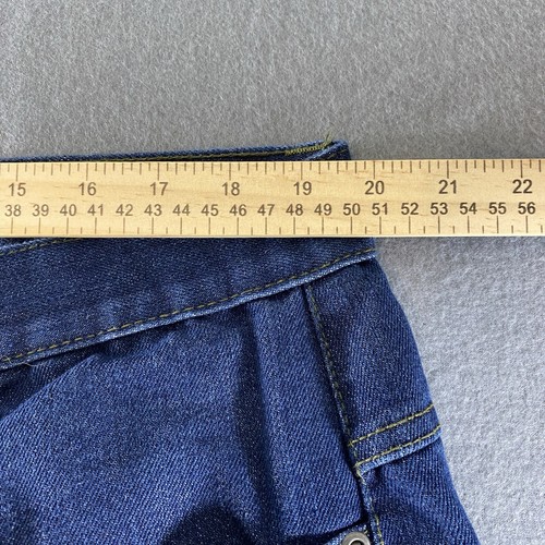 Revolution Shorts Mens 40 Blue Jean Camo Pockets Denim Y2K Streetwear Jorts - Picture 3 of 10