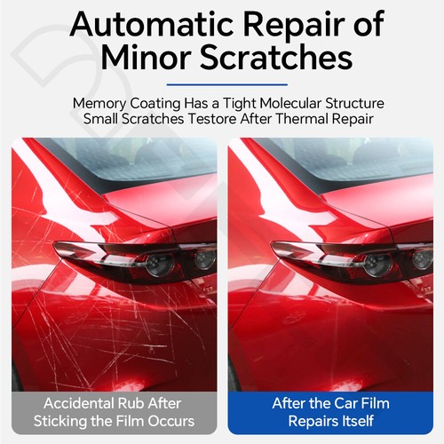 For Mazda 3 2019-2025 Rear Side Precut Paint Protection Film Gloss Clear PPF TPU - Picture 7 of 20