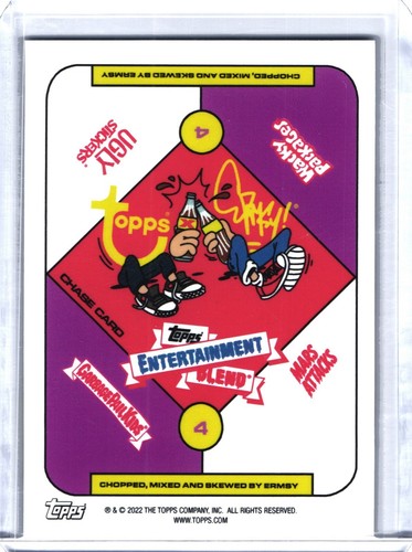 2022 Topps x Ermsy GPK Mars Attacks Wacky Packages Ugly Stickers YOU CHOOSE! - Picture 59 of 61