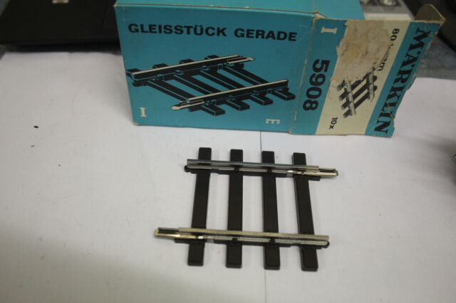 Länge 80,4 mm Marklin *********** *********** Märklin Spur 1 5908 gerades Gleis Länge 80,4 mm Marklin *********** *********** Märklin Spur 1 5908 gerades Gleis