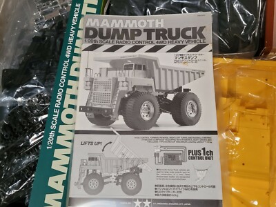 Rare New in Open Box Tamiya 58268 R/C 1/20 Mammoth Tipper Rare New in Open Box Tamiya 58268 R/C 1/20 Mammoth Tipper