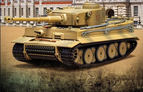 Corgi CC60517 Henschel Sd.Kfz.181 Tiger I sPzAbt 504, Red 131, Tunisia 1943 Ltd - Picture 5 of 7