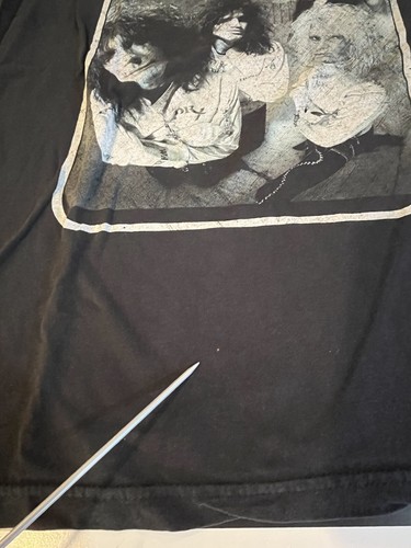 Vintage Motley Crue Shirt 1989 Dr. Feelgood Bay Island Graphic Tee Shirt Size 2X - Picture 6 of 8