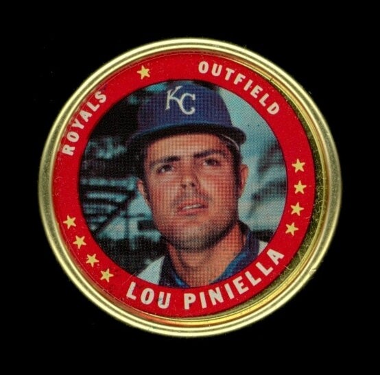 1971 Topps Coins Set-Break #152 Lou Piniella *GMCARDS*