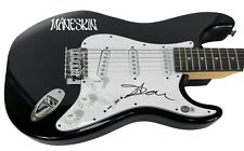Damiano David MANESKIN Signed Autograph Electric Guitar Singer Beckett COA Damiano David MANESKIN Signed Autograph Electric Guitar Singer Beckett COA
