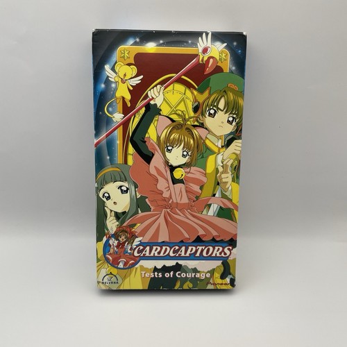 Cardcaptors: Tests of Courage (VHS, 2000) Anime 3 Episodes - 75 Minutes - Picture 1 of 9