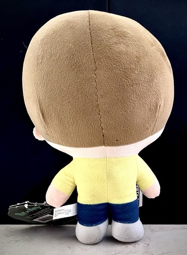 2024 Toy Factory Rick & Morty Morty Plüschfigur 10 Zoll mit Etikett TOLLES URLAUBSGESCHENK - Bild 3 von 6