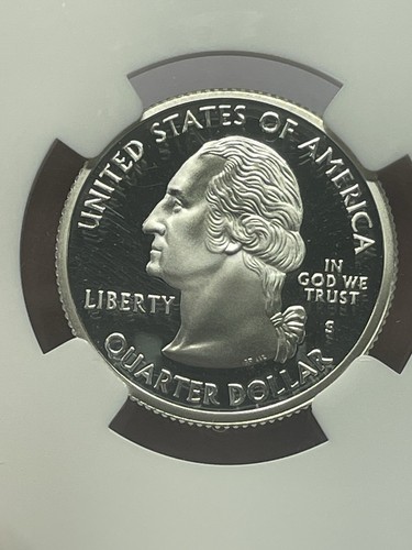 2002-S Proof Silver Louisiana State Quarter NGC PR 70 ULTRA CAMEO - Picture 4 of 4