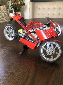 LEGO 8420 Street Bike Motorcycle TECHNIC (Sold As-Is)