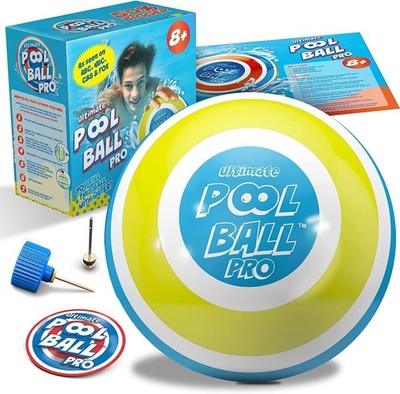 Pool Ball Ultimate Teen Yellow Cyan Activ Life Play Unterwasser Spiele 8+
