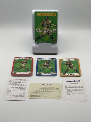 Eeboo Cardgame Baseball Kartenspiel Box VG+/EX kein Spielblatt enthalten - Bild 2 von 3