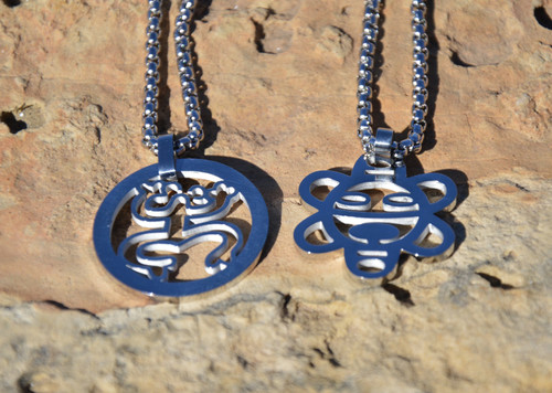 Coqui Taino Cutout Necklace (2 Chain Lengths) - Picture 7 of 7