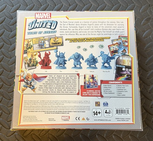 Marvel United Tales Of Asgard By Spinmaster Games New Sealed - Bild 2 von 2