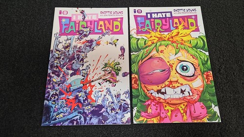 2015 IMAGE COMICS I HATE FAIRYLAND VOLUME 1 SET #2-3 VFNM/NM- SKOTTIE YOUNG