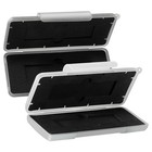  2 Pcs Hard Disk Drive Storage Case Accessories Enclosure Carrying