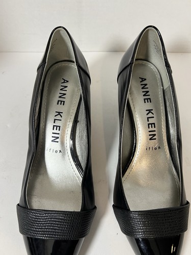 Tacones Anne Klein charol negro talla 8,5 - Imagen 6 de 9