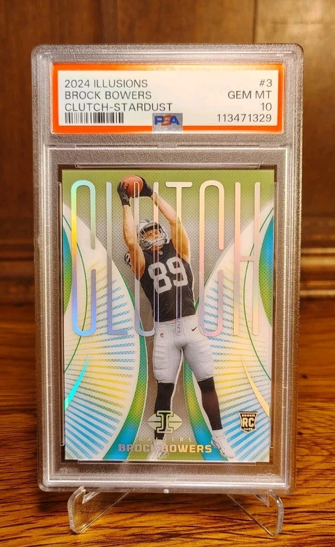 Brock Bowers Panini Illusions Clutch #3 Stardust