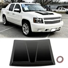 Gloss Front Flow Air Intake Outlet Hood Scoop Vent Cover For Chevrolet Avalanche