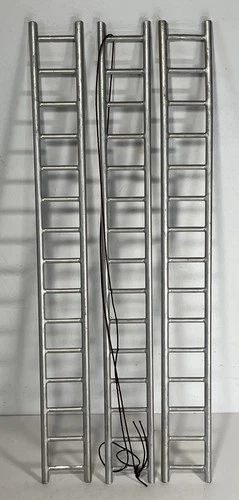 Nice Original Set Of 3 Tonka 15 Rung Fire Truck Extension Ladder 18”