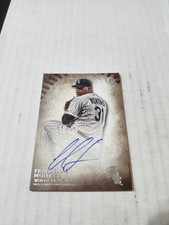 2015 Bowman Inception Francellis Montas Auto Rc # FM