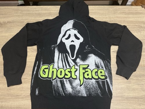 Ghost Face Hoodie Scream Movie schwarz Pullover Kapuzenpullover Bioworld Sweatshirt Small - Bild 5 von 6