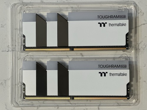 THERMALTAKE TOUGHRAM RGB MEMORY DDR4 4400MHZ 16GB (8GB X 2) R022D408GX2 -WHITE - Picture 6 of 7