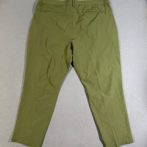 Fabletics Mens Olive Green The Fundamental Pant 40x30 Athletic Golf Lightweight - Picture 4 of 7