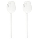  2 Pcs Automatic Plant Waterer Outdoor Self Watering Spikes Flower Globes