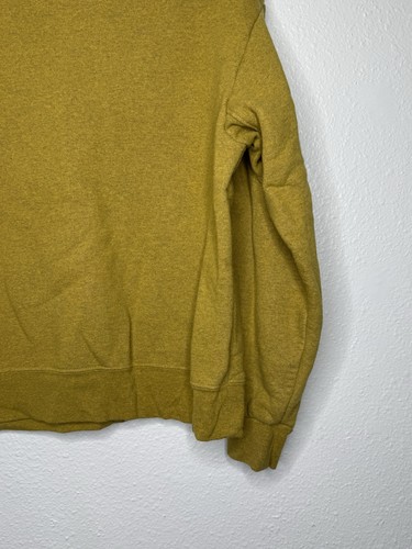 Patagonia Womens Uprisal Crew Clean Climb Badges Sweatshirt Yellow Mustard Sz M - Picture 13 of 18