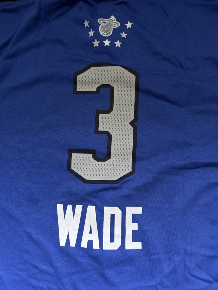 NUEVA Camiseta Adidas NBA 2011 All Star Game Los Angeles Dwayne Wade 3 Miami Heat XL Foto 4 de 4