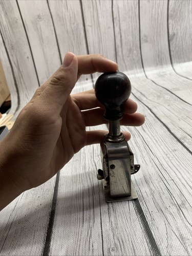 Vtg Roberts Numbering Machine Co 6 Digit Self Inking Model 49 Date Stamp - Picture 4 of 12