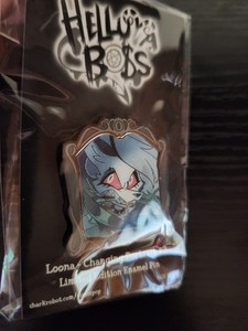 Helluva Boss Loona限定版ジャンボエナメルピン Helluva Boss: Sinsmas Loona Pin | eBay