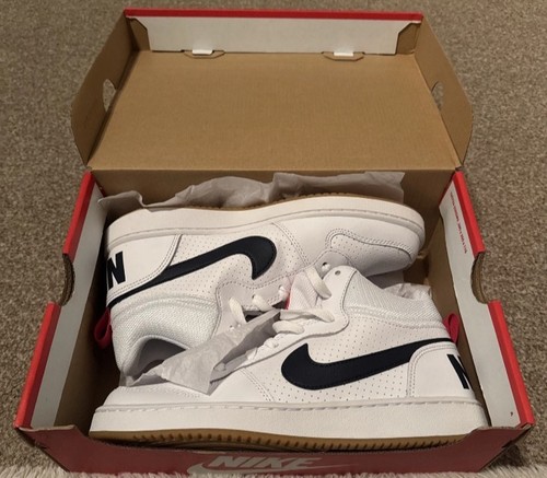 Brand New Nike Court Borough Mid Gs White/Black | 839977 107 UK6 - Picture 4 of 4