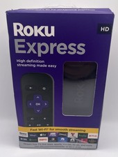 Roku Express 3960R HD Streaming Media Player w/ Remote Easy Setup. OPEN BOX