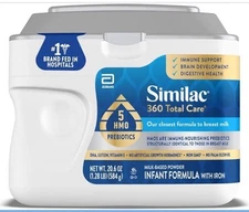 NEW! Similac 360 Total Care Baby Powder Infant Food 20.6  EXP 01/01/2026