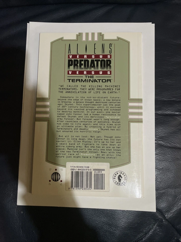Aliens Vs Predator Vs The Terminator Graphic Novel Dark Horse TPB Graphic Novel - Image 2 of 3